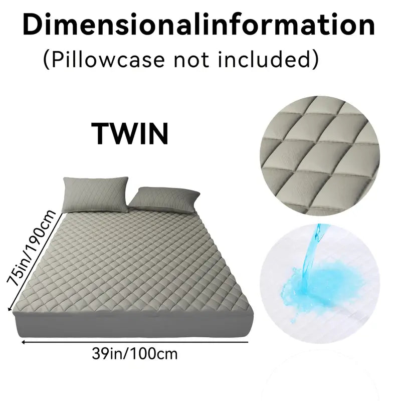 Luxury Waterproof Quilted Mattress Protector