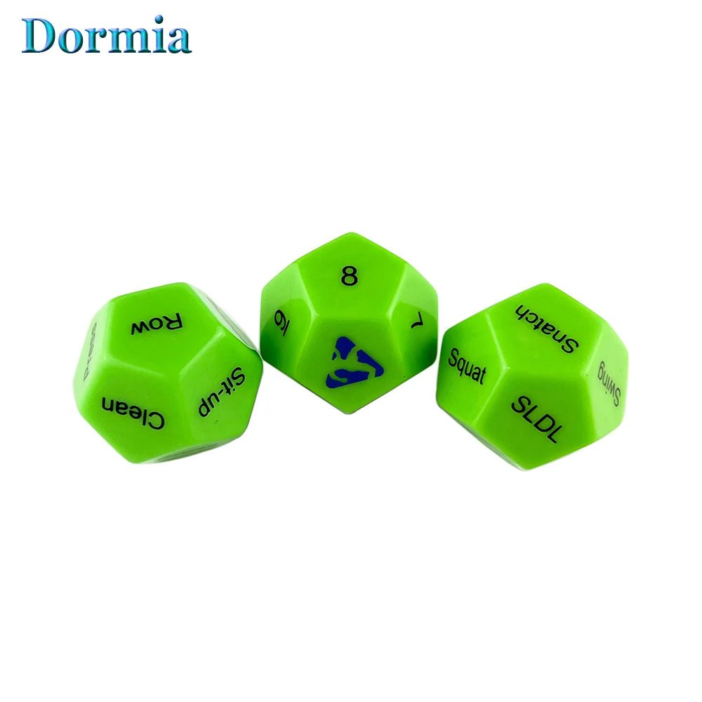 Fitness Exercise Game Dice | by Anwer Fancy | Worldwide Shipping