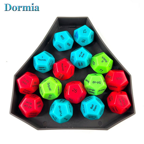 Fitness Exercise Game Dice | by Anwer Fancy | Worldwide Shipping