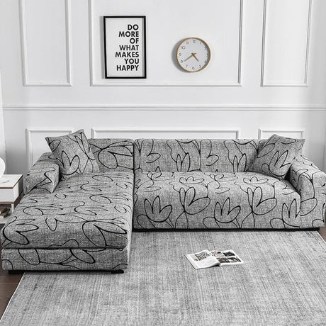 Flower Printed Elastic Sofa Cover | by Anwer Fancy | Worldwide Shipping