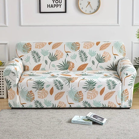 Flower Printed Elastic Sofa Cover | by Anwer Fancy | Worldwide Shipping
