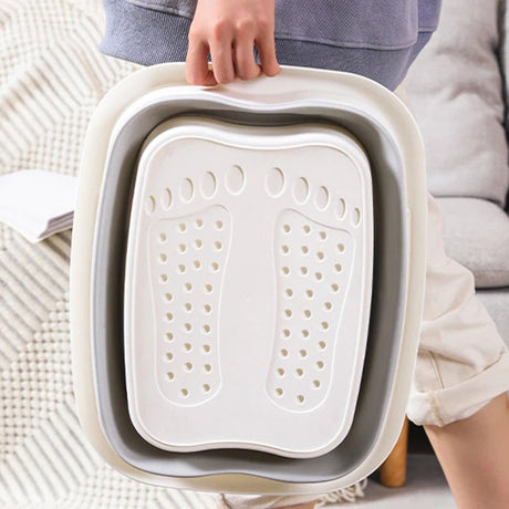 Foldable Footbath Massage Bucket | by Anwer Fancy | Worldwide Shipping