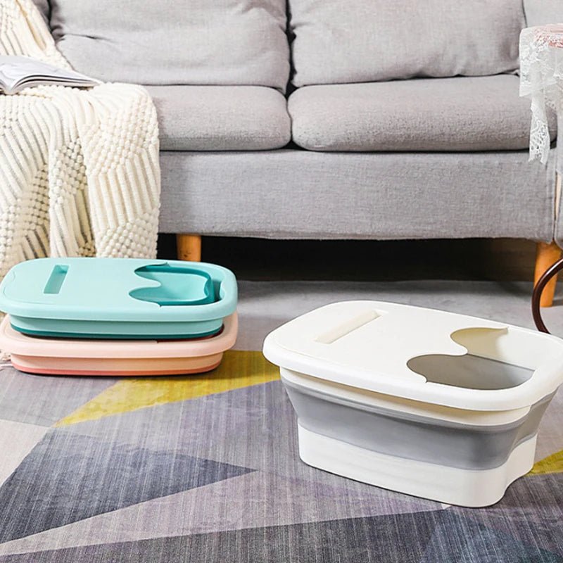 Foldable Footbath Massage Bucket | by Anwer Fancy | Worldwide Shipping