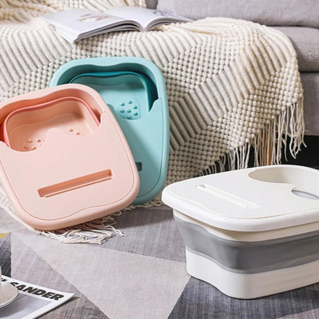 Foldable Footbath Massage Bucket | by Anwer Fancy | Worldwide Shipping