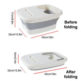 Foldable Footbath Massage Bucket | by Anwer Fancy | Worldwide Shipping