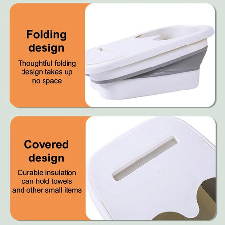 Foldable Footbath Massage Bucket | by Anwer Fancy | Worldwide Shipping