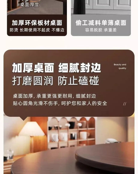 Foldable Round Dining Table | by Anwer Fancy | Worldwide Shipping