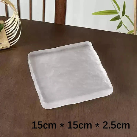 Frosted Glass Plate | by Anwer Fancy | Worldwide Shipping