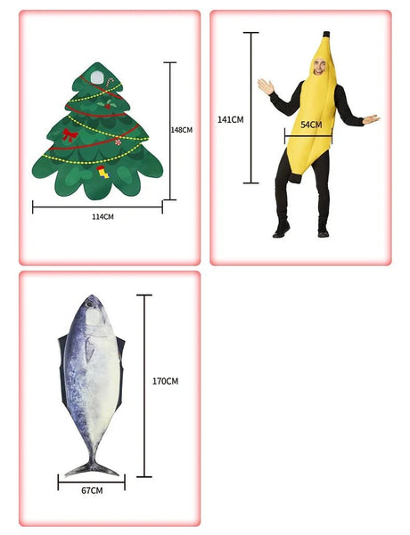 Funny Food Costume Set | by Anwer Fancy | Worldwide Shipping