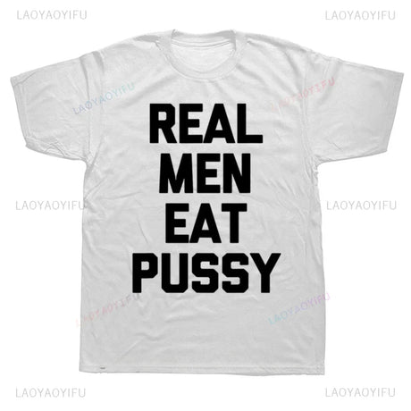 Funny Real Men Graphic T-Shirt | by Anwer Fancy | Worldwide Shipping