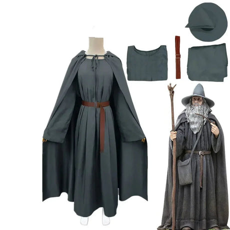 Gandalf Wizard Cosplay Costume | by Anwer Fancy | Worldwide Shipping