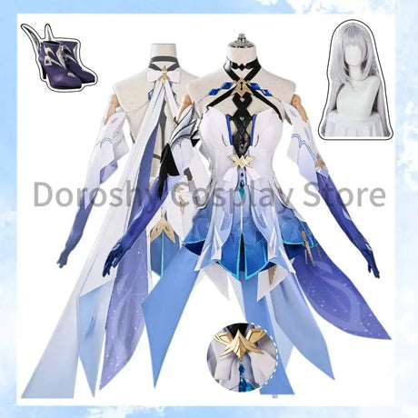 Genshin Skirk Cosplay Costume | by Anwer Fancy | Worldwide Shipping