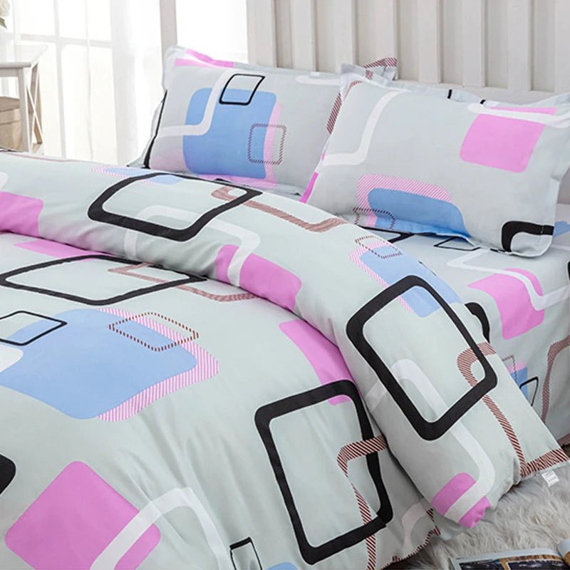 Geometric Bedding Cover | by Anwer Fancy | Worldwide Shipping