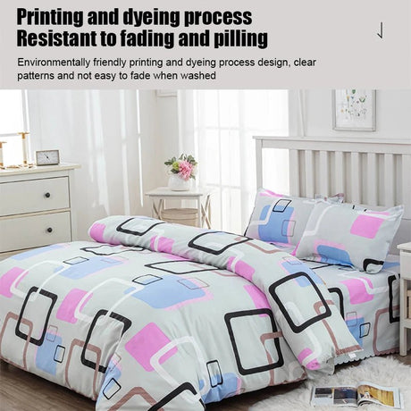 Geometric Bedding Cover | by Anwer Fancy | Worldwide Shipping