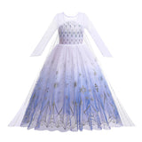 Girls Snow Queen Princess Costume | by Anwer Fancy | Worldwide Shipping