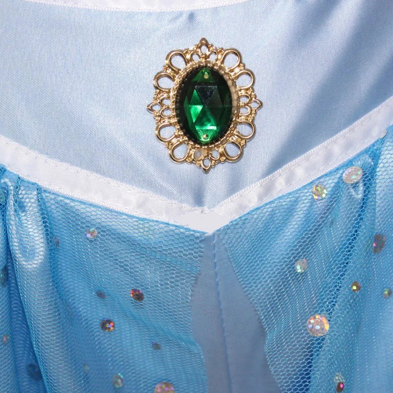 Girls Snow Queen Princess Costume | by Anwer Fancy | Worldwide Shipping