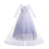 Girls Snow Queen Princess Costume | by Anwer Fancy | Worldwide Shipping