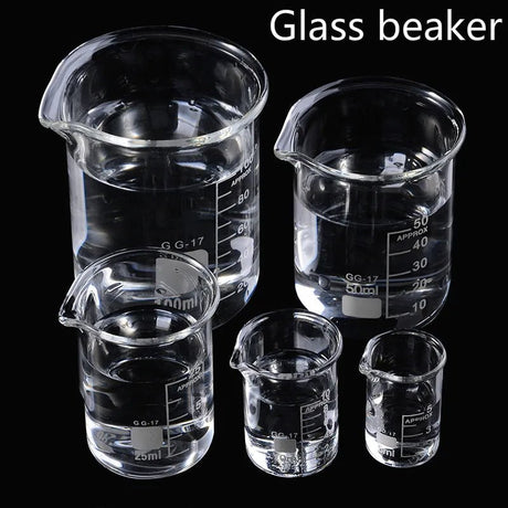 Glass Beaker Set (5pcs) | by Anwer Fancy | Worldwide Shipping