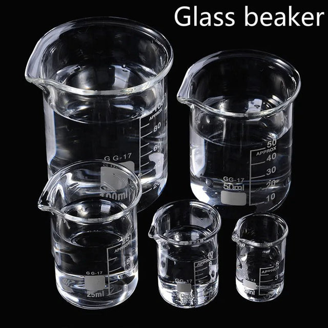 Glass Beaker Set (5pcs) | by Anwer Fancy | Worldwide Shipping