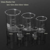 Glass Beaker Set (5pcs) | by Anwer Fancy | Worldwide Shipping