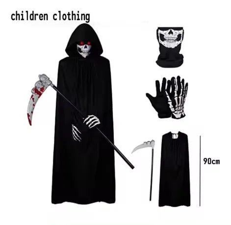 Grim Reaper Skeleton Costume | by Anwer Fancy | Worldwide Shipping