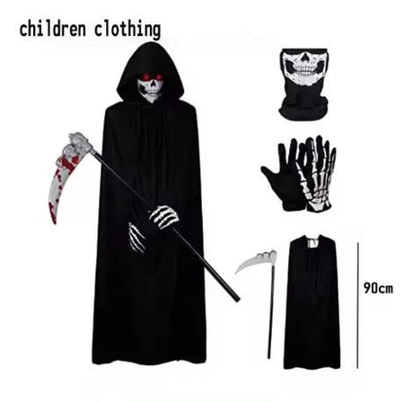 Grim Reaper Skeleton Costume | by Anwer Fancy | Worldwide Shipping
