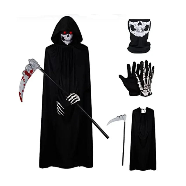 Grim Reaper Skeleton Costume | by Anwer Fancy | Worldwide Shipping