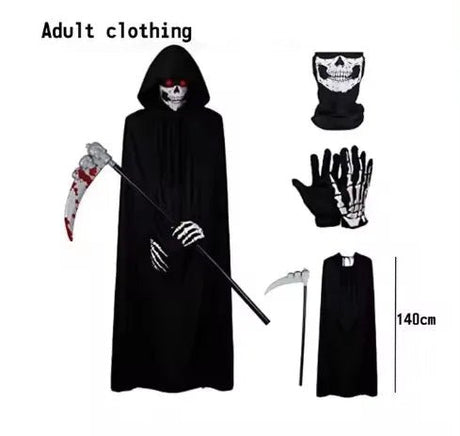 Grim Reaper Skeleton Costume | by Anwer Fancy | Worldwide Shipping