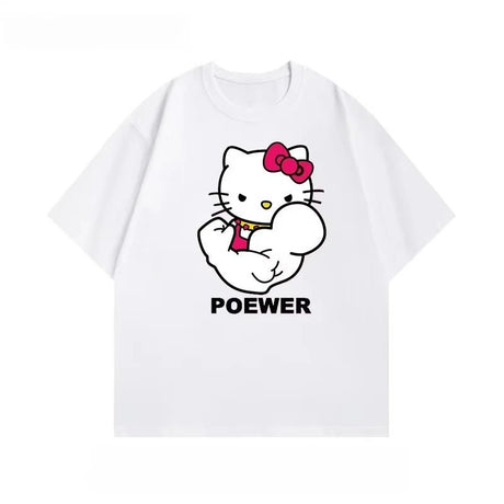 Hello Kitty Fitness T-Shirt | by Anwer Fancy | Worldwide Shipping