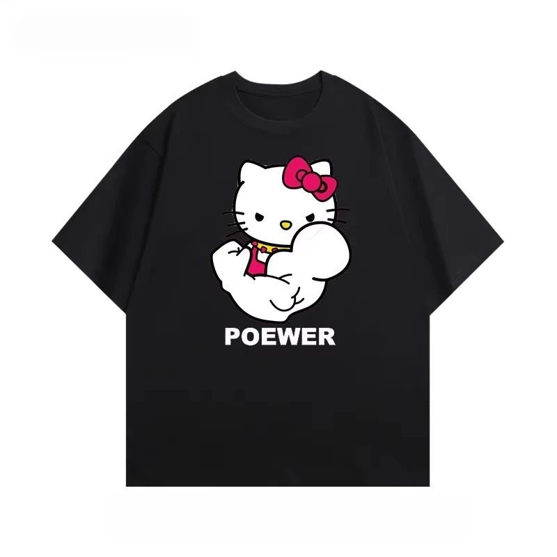 Hello Kitty Fitness T-Shirt | by Anwer Fancy | Worldwide Shipping