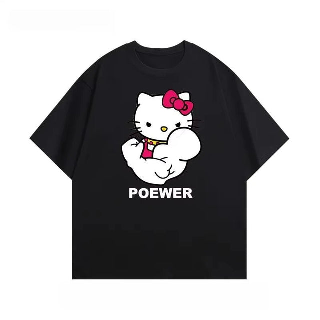 Hello Kitty Fitness T-Shirt | by Anwer Fancy | Worldwide Shipping