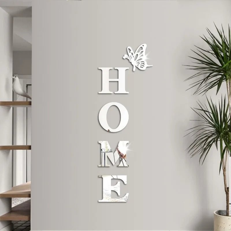 Home Mirror Wall Sticker | by Anwer Fancy | Worldwide Shipping