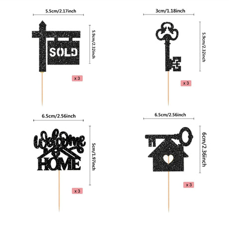 Home Sweet Home Cake Topper | by Anwer Fancy | Worldwide Shipping