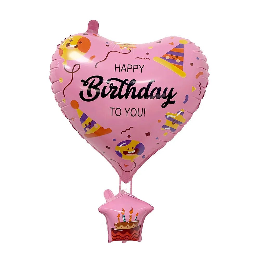 Hot Air Balloon Foil Balloon 22 Inch | by Anwer Fancy | Worldwide Shipping