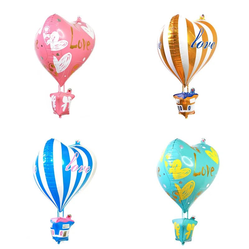 Hot Air Balloon Foil Balloon 22 Inch | by Anwer Fancy | Worldwide Shipping