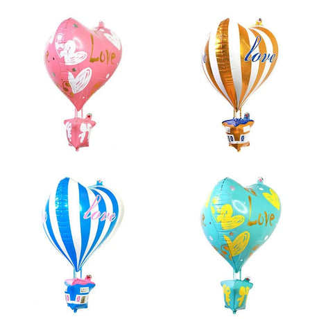 Hot Air Balloon Foil Balloon 22 Inch | by Anwer Fancy | Worldwide Shipping