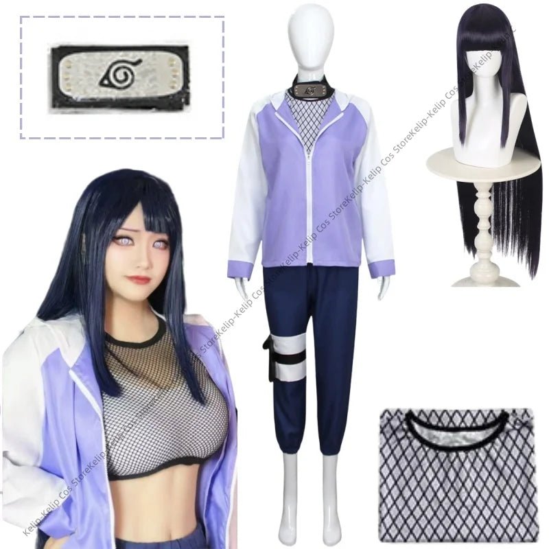 Hyuga Hinata Cosplay Set | by Anwer Fancy | Worldwide Shipping
