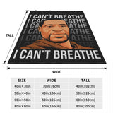 I Can’t Breathe Blanket | by Anwer Fancy | Worldwide Shipping
