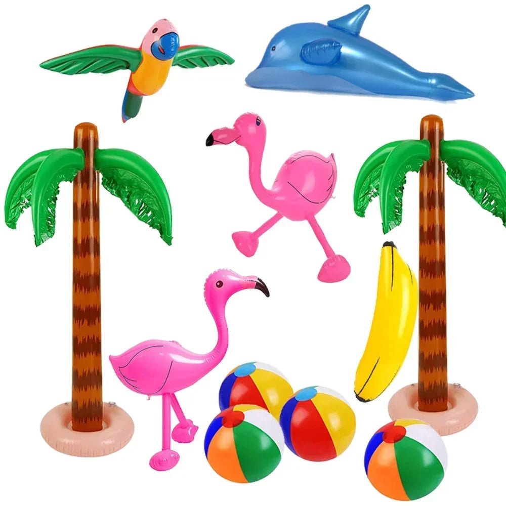 Inflatable Flamingo Pool Float Toy | by Anwer Fancy | Worldwide Shipping