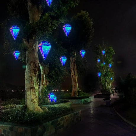 Iridescent Diamond Wall Hanging | by Anwer Fancy | Worldwide Shipping