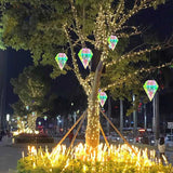 Iridescent Diamond Wall Hanging | by Anwer Fancy | Worldwide Shipping