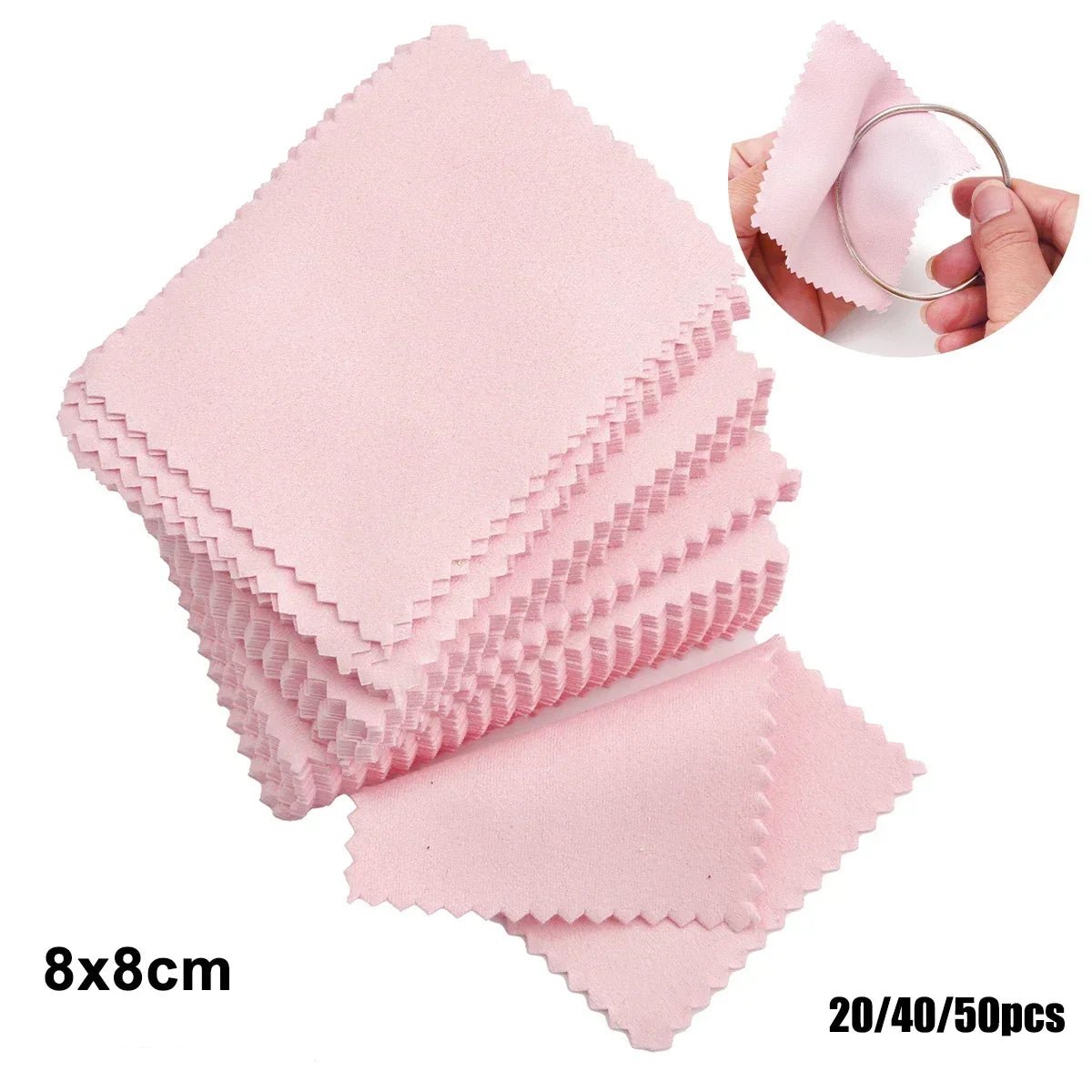 Jewelry Cleaning Cloth (50pcs) | by Anwer Fancy | Worldwide Shipping