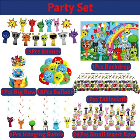 Kids Birthday Party Decoration Set | by Anwer Fancy | Worldwide Shipping