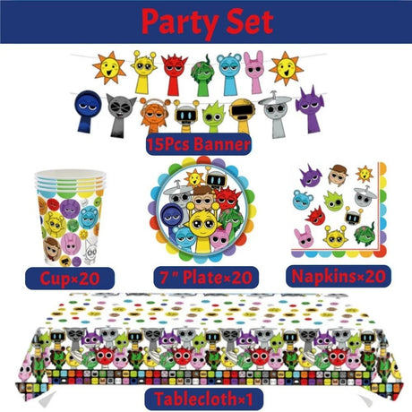 Kids Birthday Party Decoration Set | by Anwer Fancy | Worldwide Shipping