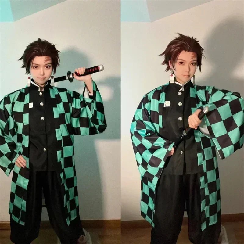 Kids Kimetsu No Yaiba Cosplay Set | by Anwer Fancy | Worldwide Shipping
