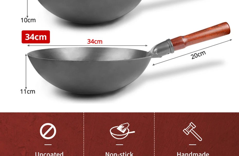 Konco Handmade Iron Wok | by Anwer Fancy | Worldwide Shipping