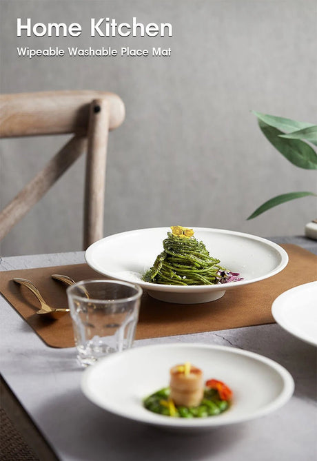 Leather Placemats Set | by Anwer Fancy | Worldwide Shipping