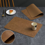 Leather Placemats Set | by Anwer Fancy | Worldwide Shipping