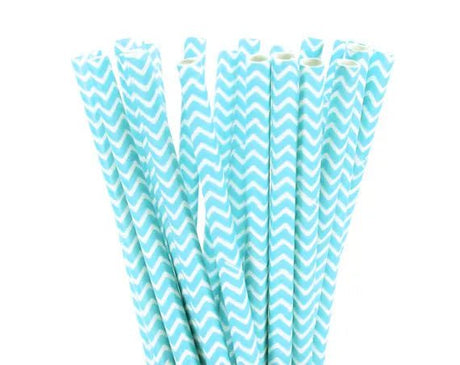 Light Color Paper Straws (25pcs) | by Anwer Fancy | Worldwide Shipping