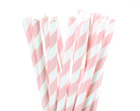 Light Color Paper Straws (25pcs) | by Anwer Fancy | Worldwide Shipping